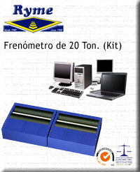 Frenómetro de 20 ton em kit